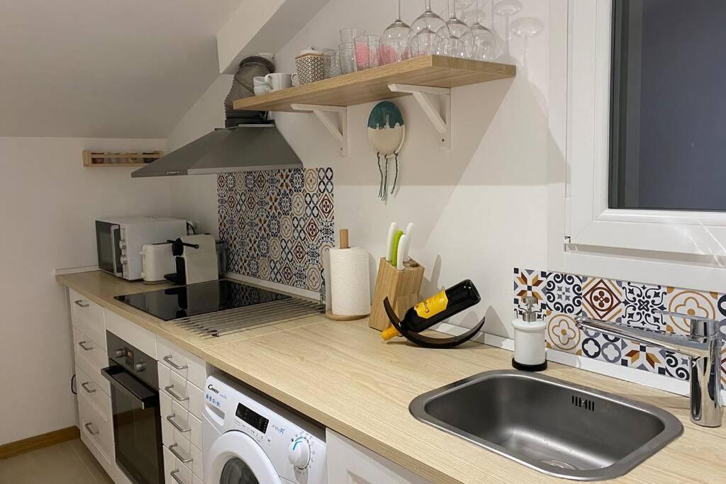Charming Apartment In Becerril De La Sierra Eksteriør bilde