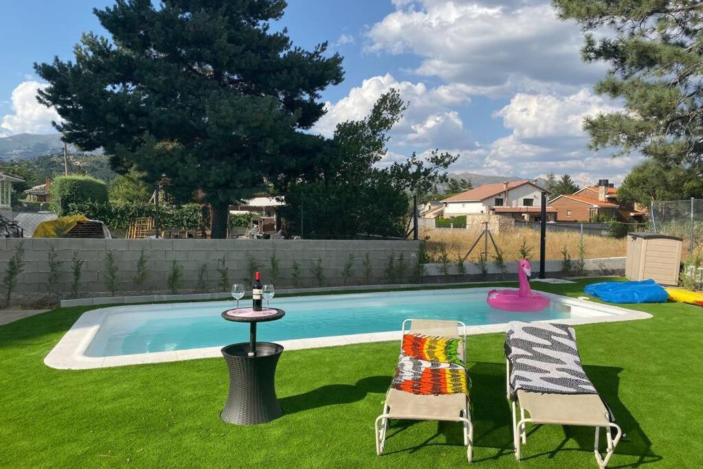 Charming Apartment In Becerril De La Sierra Eksteriør bilde